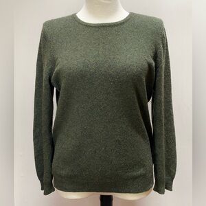 Crew Neck Cashmere Sweater Size L